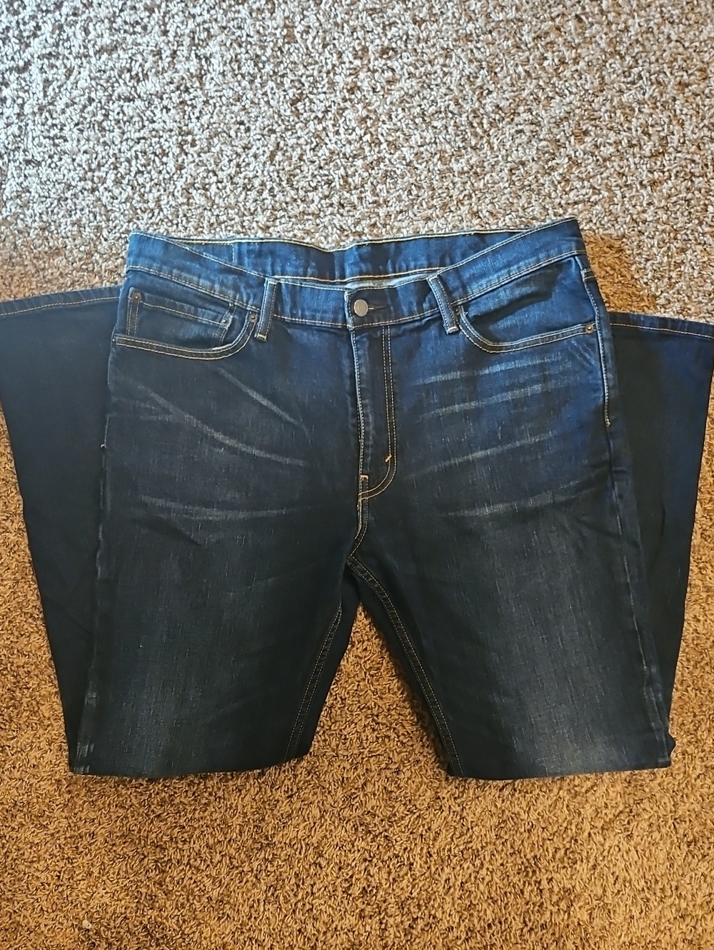 Levis Dark Blue Mens Jeans